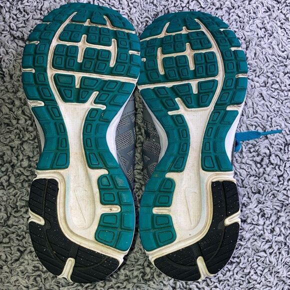 NIKE AIR 7 Relentless 2 Grey / Blue Running Shoes - Picture 10 of 11